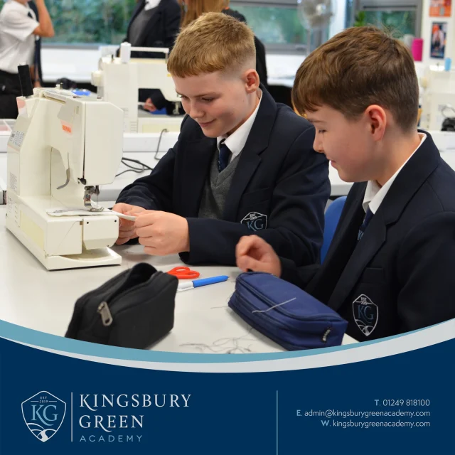 Our students were set a challenge in textiles, working in pairs to complete setting up the sewing machine and having a go at some basic stitches! 🧷✂️ With teamwork and focus, they built fantastic new skills, we were very impressed!